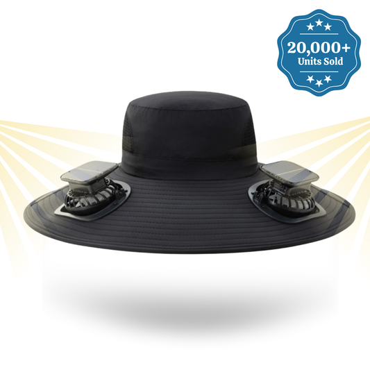 CoolTop™ Solar Fan Fishing Hat